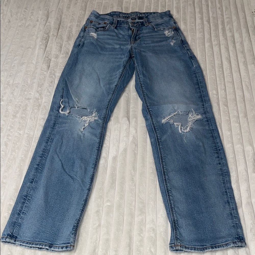 American Eagle Curvy Straight Jean | Size 2 Regular - Picture 1 of 9